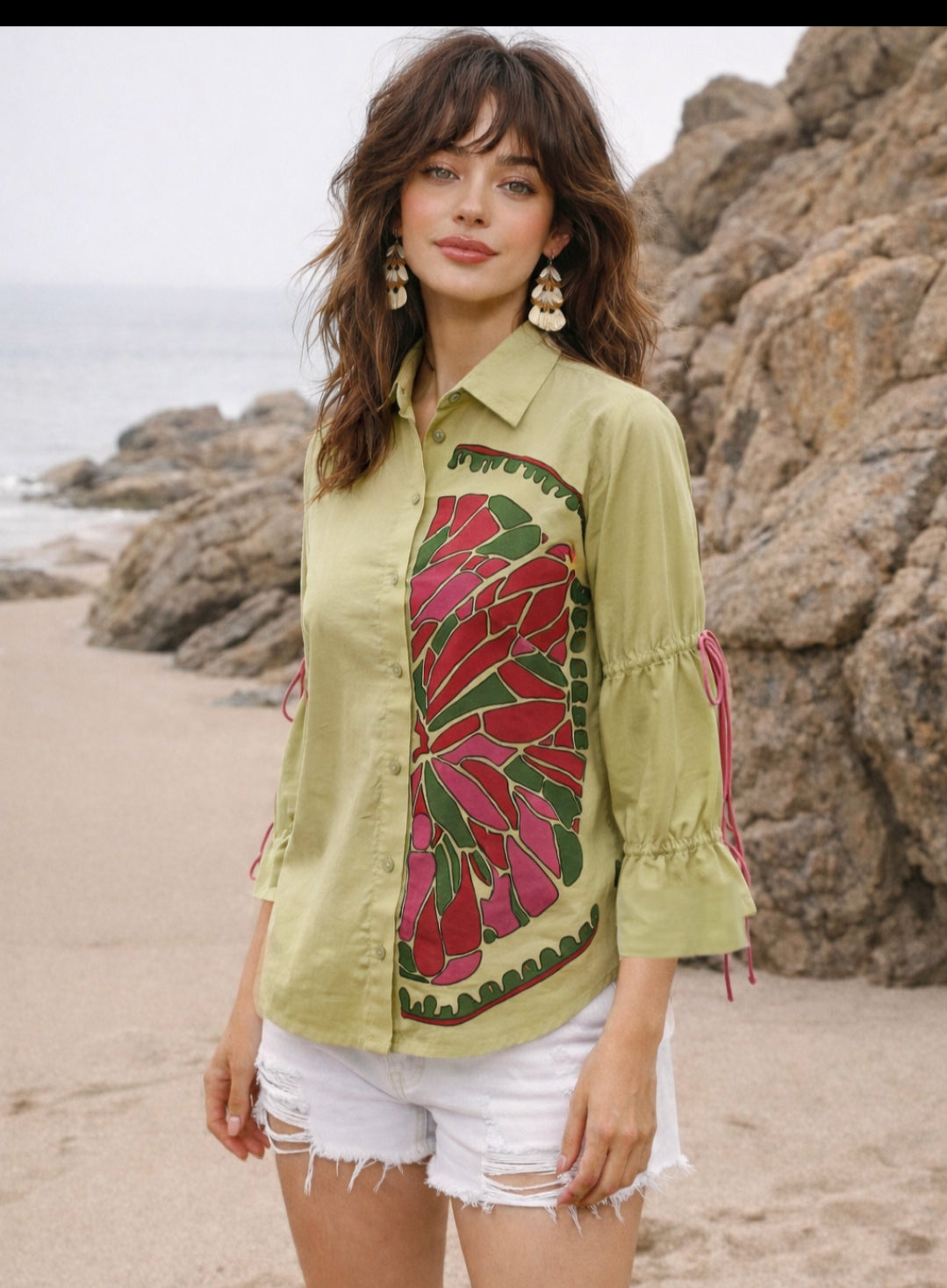 Pure cotton smart top (C208)
