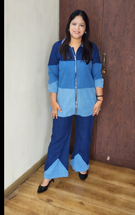 Denim cordset (A1361)