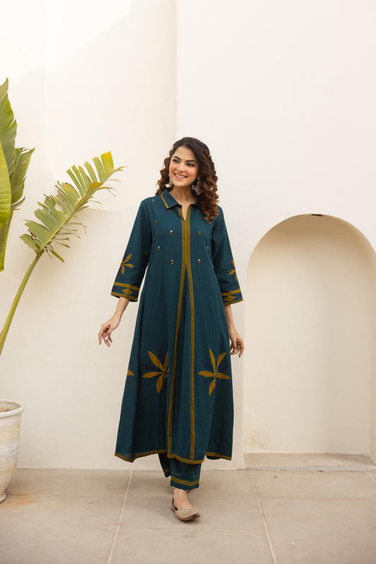 Cotton flex smart two piece cordset (B809)