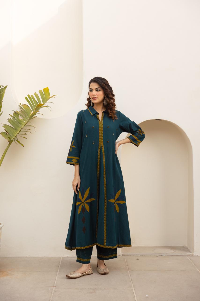 Cotton flex smart two piece cordset (B809)