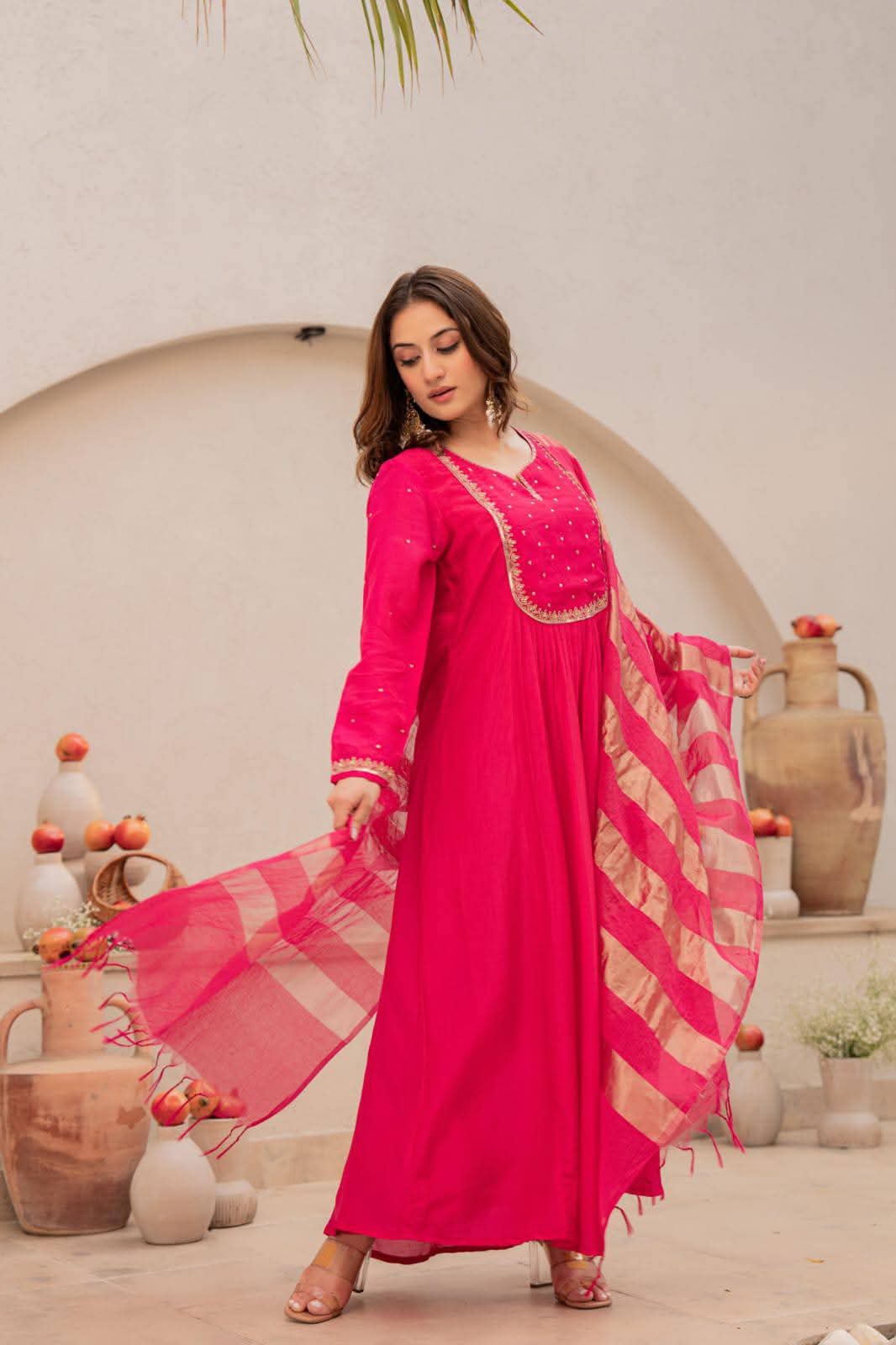 Mulberry silk three piece designer set (A491)