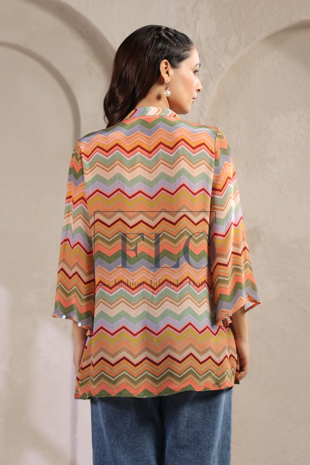 Pure crape Designer shirt (A513)