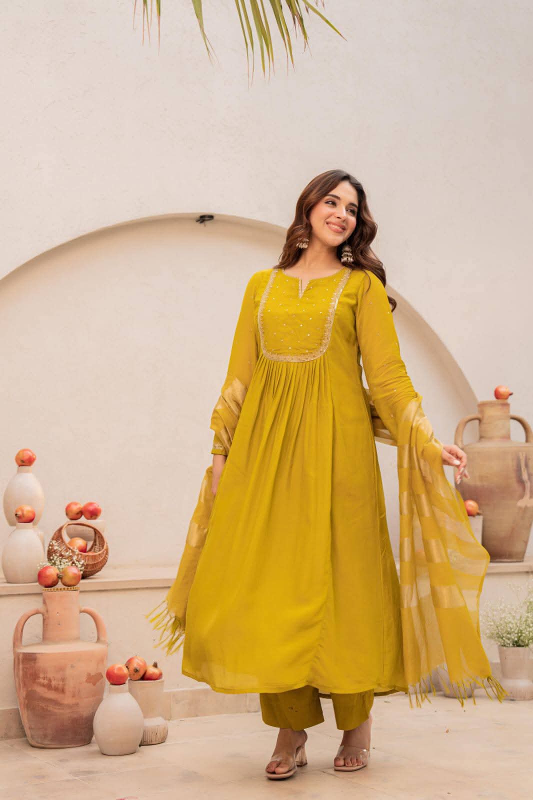 Mulberry silk three piece designer set (A490)