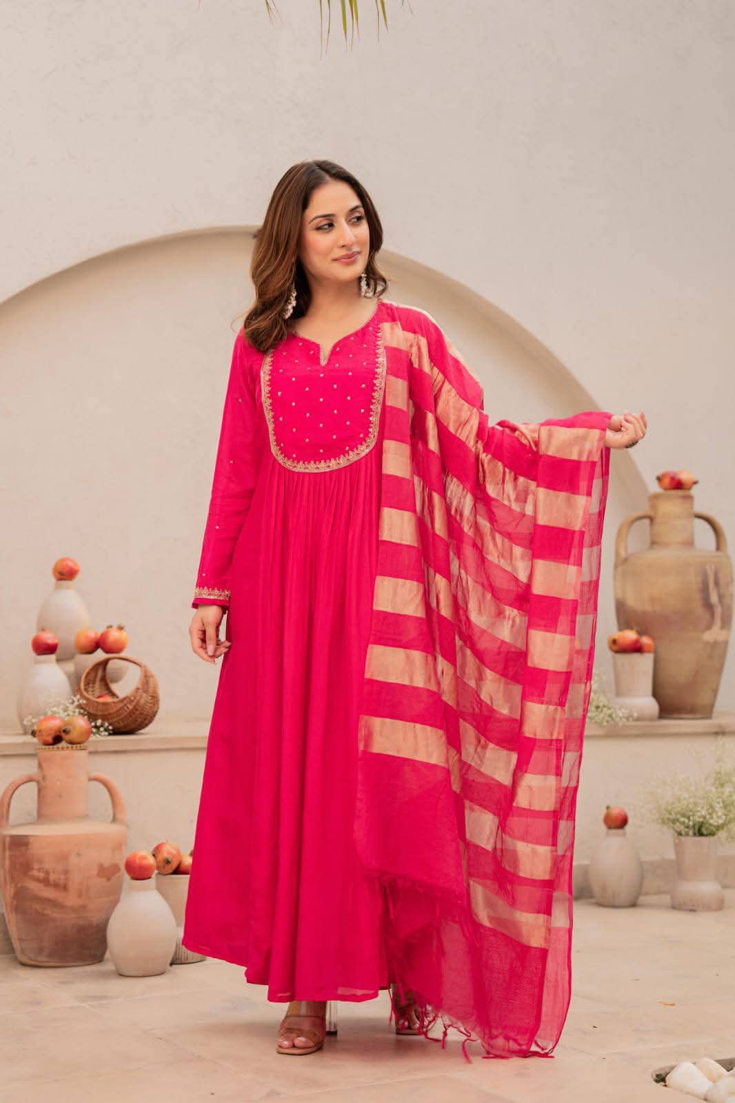 Mulberry silk three piece designer set (A491)