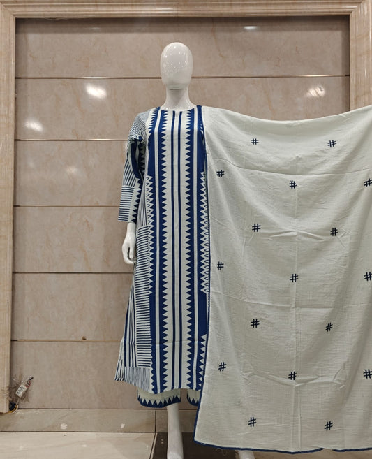 Pure cotton three piece set (B179)