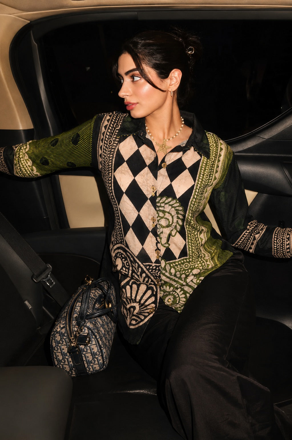 Pure crape smart two piece cordset (S323)
