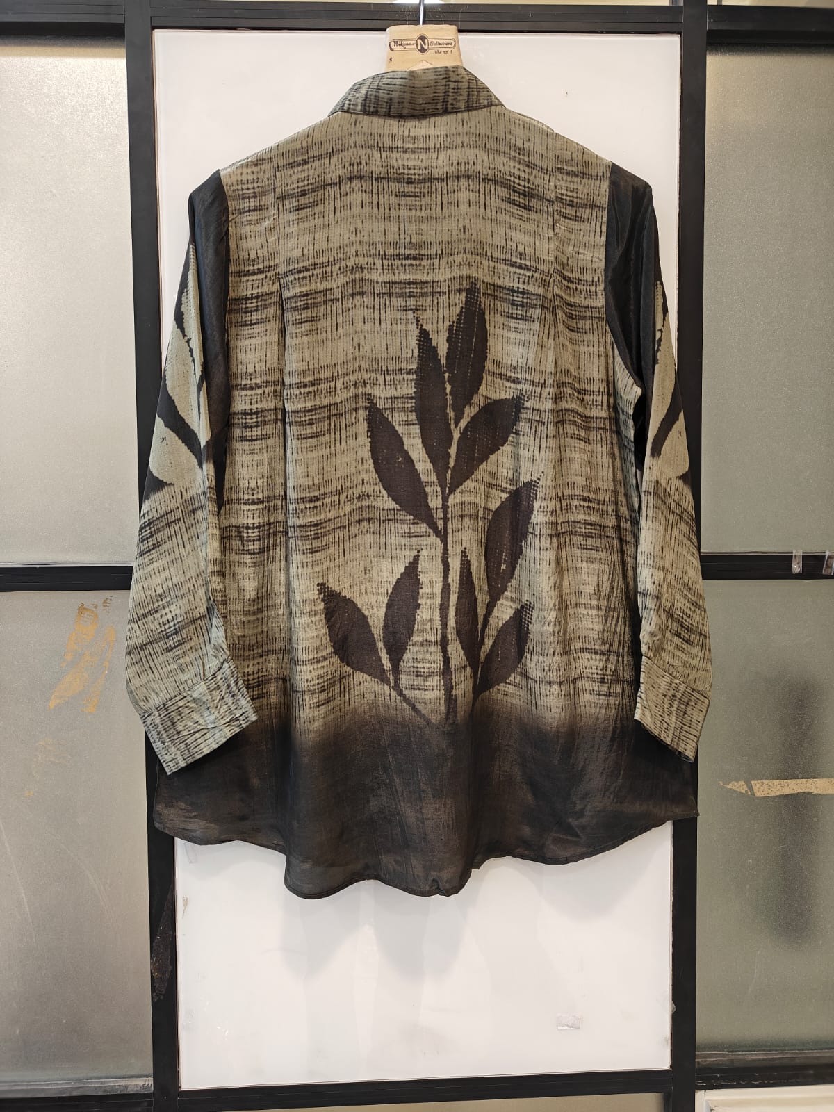 Pure crape only shirt (B542)
