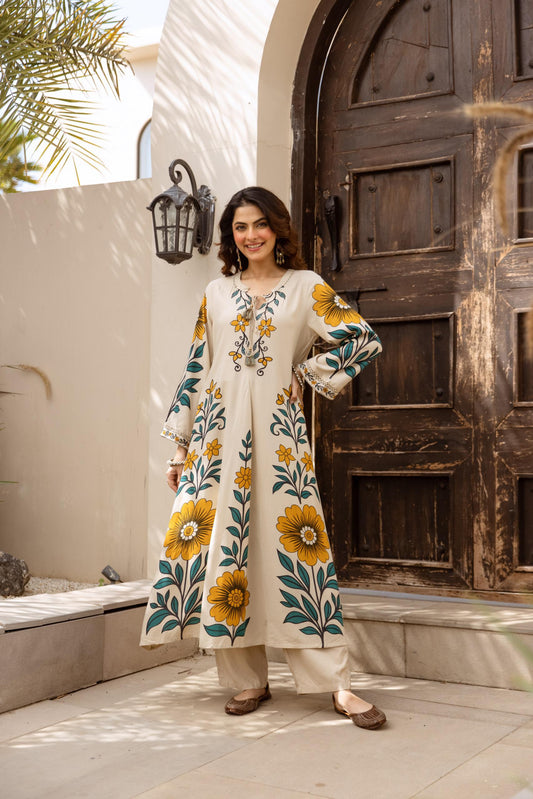 Cotton modal two piece cordset (B811)