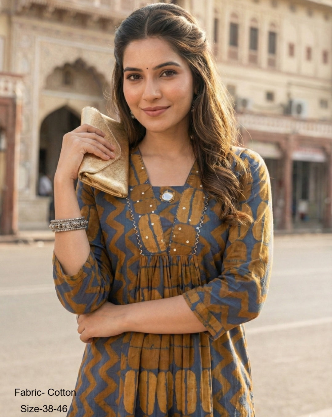 Pure cotton smart two piece cordset (A1844)