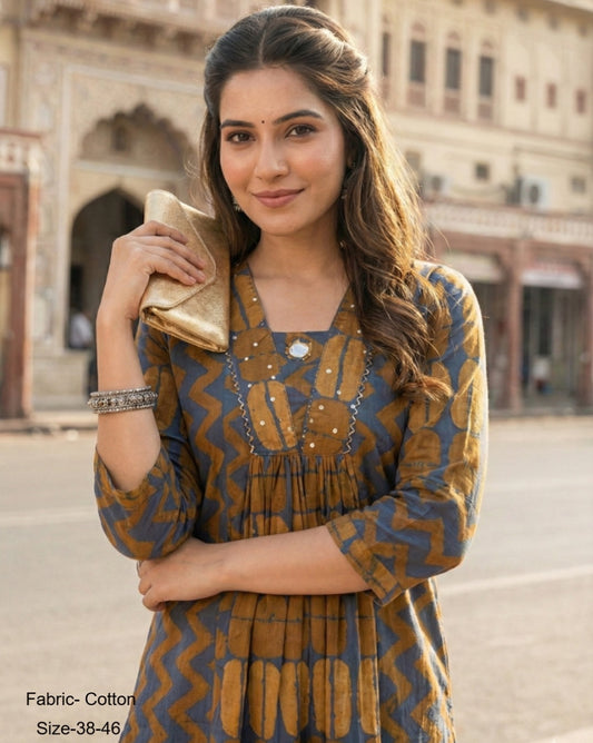 Pure cotton smart two piece cordset (A1844)