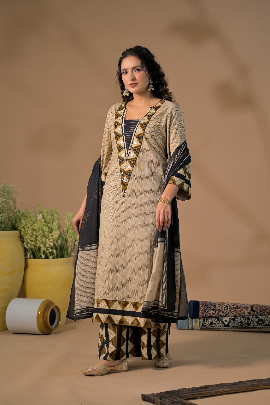 Pure cotton three piece set (C524)