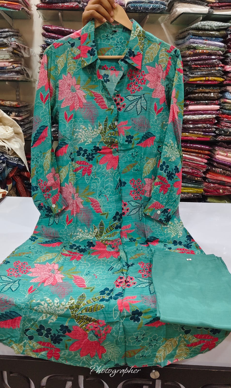 Pure crape smart two piece cordset (B593)