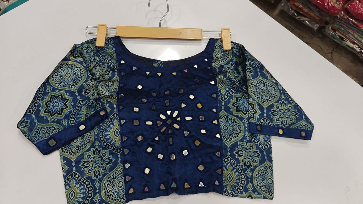 Mashroo silk with lining paded (F111)