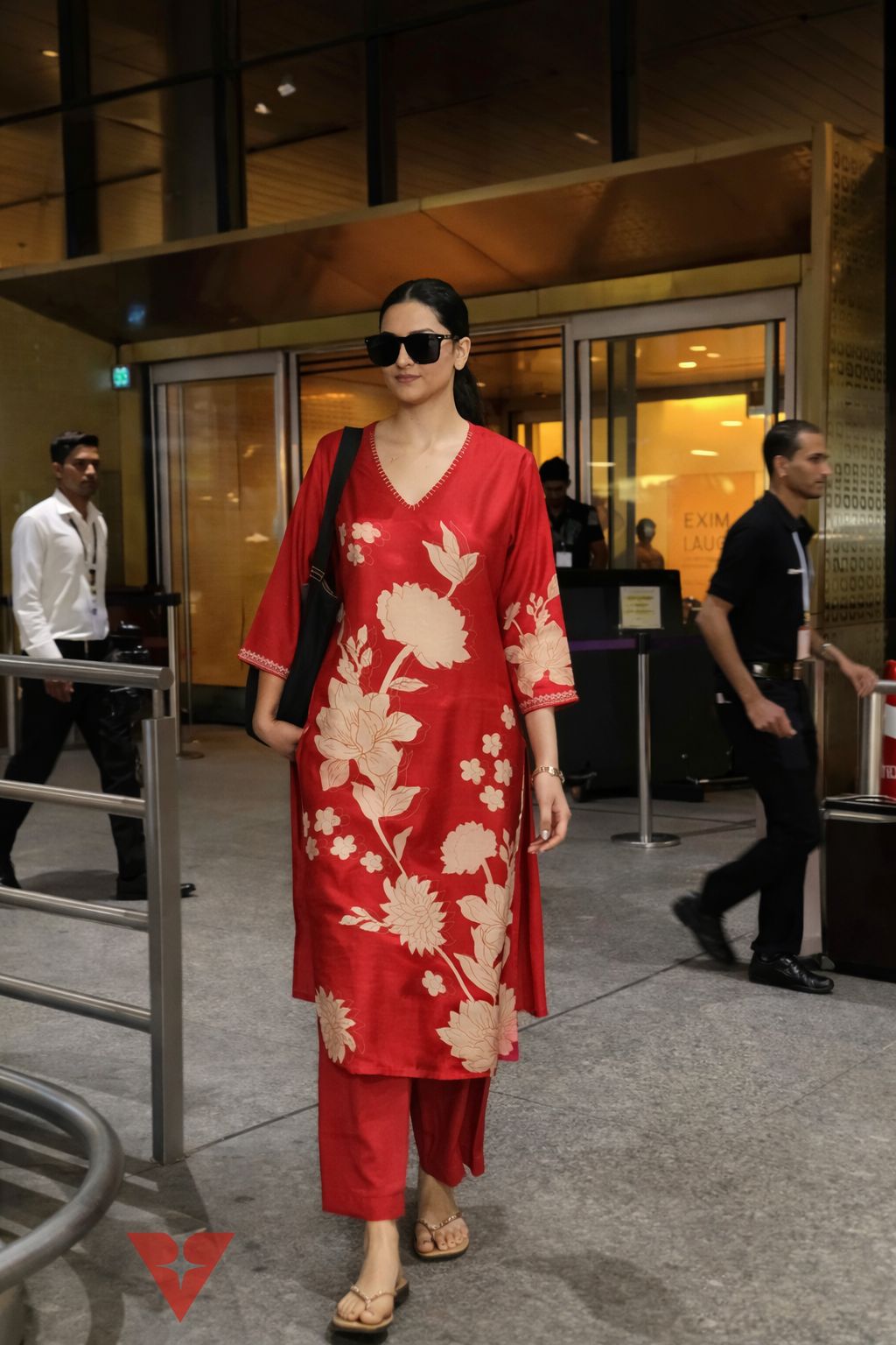 Pure muslin digital print two piece set (A1489)