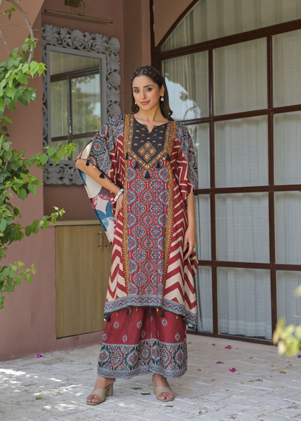 Smart pure mul silk two piece cordset (C472)