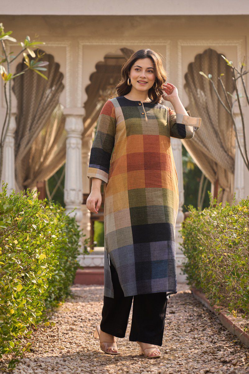 Very stylish south cotton with lining smart two piece cordset (S151)