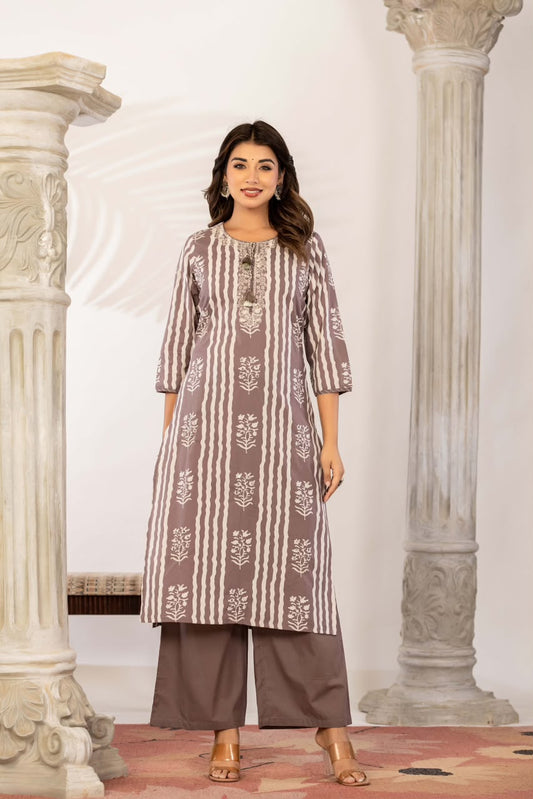 Pure cotton three piece set (C122)